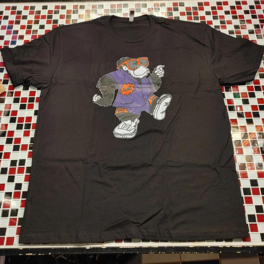 Phoenix Suns Go The Gorilla 2Xl Xxl Black T Shirt